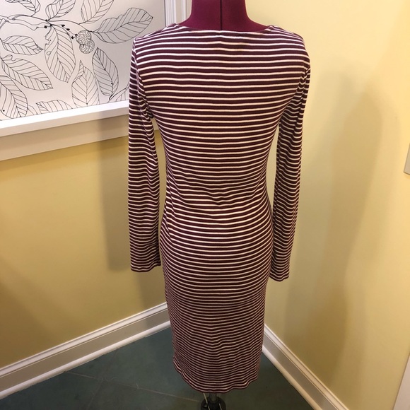 F21 | Striped Midi Dress - Picture 4 of 8